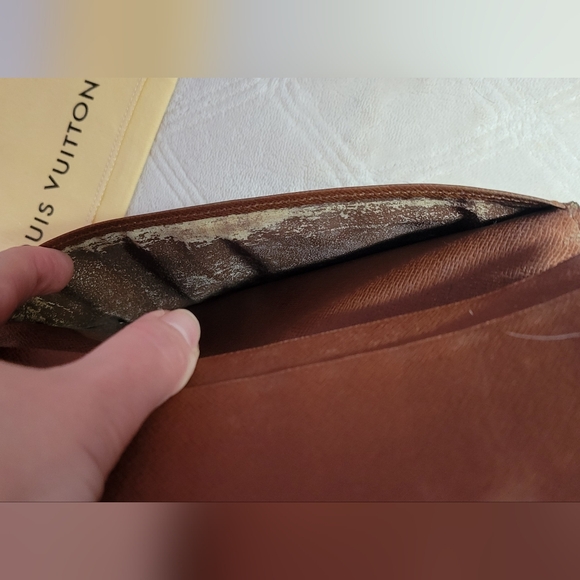 Authentic LouisVuitton Monogram Porte Cartes Credit  Wallet - Picture 12 of 13